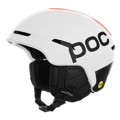 POC Obex Connect Hydrogen White/Fluorescent Orange Lyžařská helma