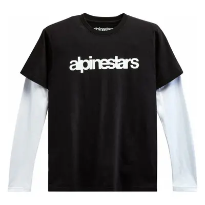 Alpinestars Stack LS Knit Black/White Tričko