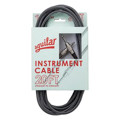 Aguilar INST-20SS 20ft / 6‚10 m Rovný - Rovný Nástrojový kabel