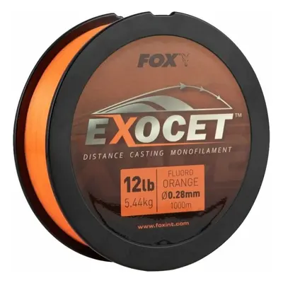 Fox Fishing Exocet Fluoro Mono Fluoro Orange 0,26 mm m 4,9 kg Vasec