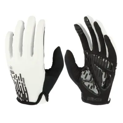 Eska Sunside Finger White/Black Cyklistické rukavice