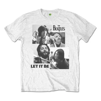 The Beatles Tričko Let It Be Unisex White