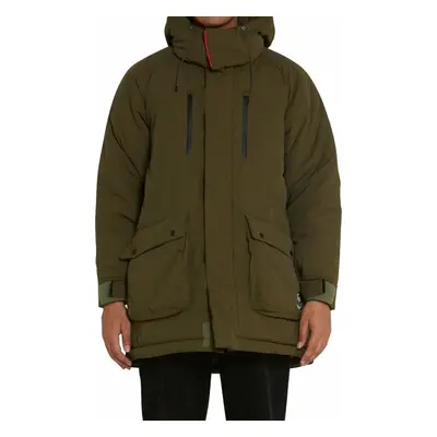 Deus Ex Machina Hiemal Padded Long Jacket Moss Green Lyžařská bunda