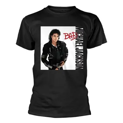 Michael Jackson Tričko Bad Black