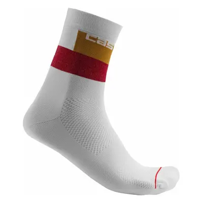 Castelli Blocco Sock Ivory S/M Cyklo ponožky