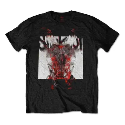 Slipknot Tričko Devil Single - Logo Blur Unisex Black