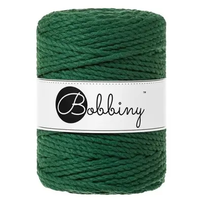 Bobbiny 3PLY Macrame Rope mm m Pine Green Šňůra