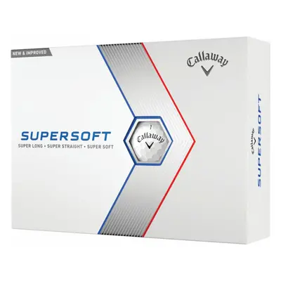 Callaway Supersoft White Golfové míčky