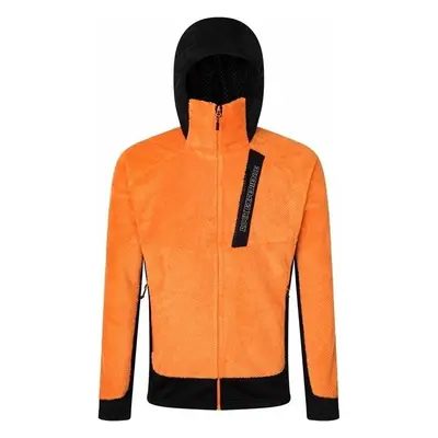 Rock Experience Blizzard Tech Man Fleece Persimmon Orange/Caviar Outdoorová mikina