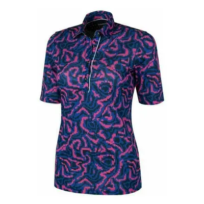 Galvin Green Marissa Ventil8+ Surf Blue/Navy/Pink Polo košile