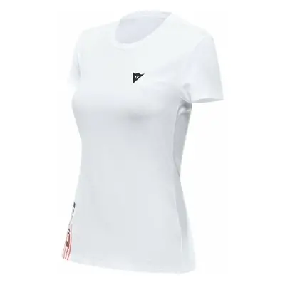 Dainese T-Shirt Logo Lady White/Black Tričko