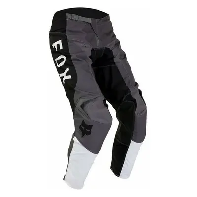 FOX Youth Nitro Pant Black/Grey Motokrosové kalhoty