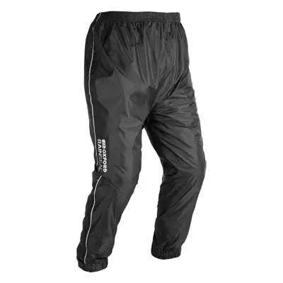 Oxford Rainseal Over Trousers Black Moto kalhoty do deště