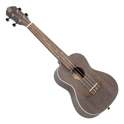 Ortega RUCOAL-L Coal Black Koncertní ukulele