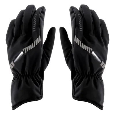 Sealskinz Waterproof All Weather LED Cycle Glove Black Cyklistické rukavice