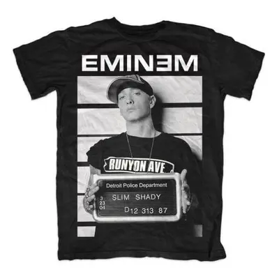 Eminem Tričko Arrest Unisex Black