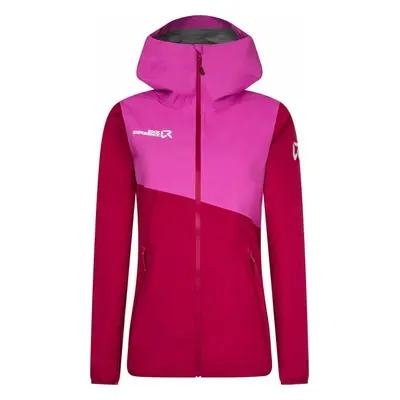 Rock Experience Great Roof Hoodie Woman Cherries Jubilee/Super Pink Outdorová bunda