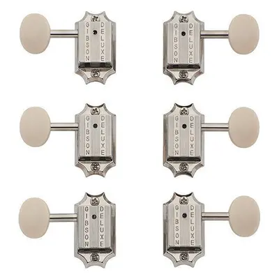 Gibson Deluxe White Button T Set Nickel Ladící mechanika pro kytaru