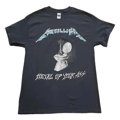 Metallica Tričko Metal Up Your Ass Unisex Black