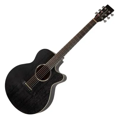 Tanglewood TWBB SFCE Smokestack Black Elektroakustická kytara Jumbo