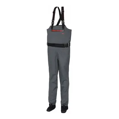 DAM Dryzone Breathable Chest Wader Stockingfoot Grey/Black Rybářské brodící kalhoty / Prsačky