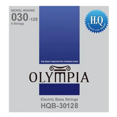 Olympia HQB30128 Struny pro 6-strunnou baskytaru