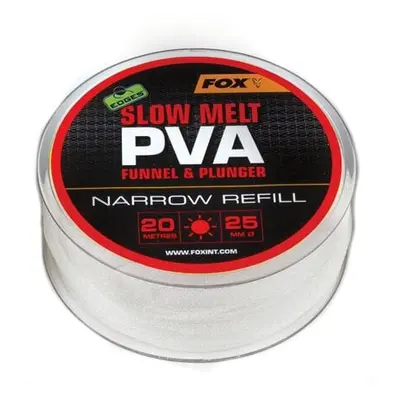 Fox Fishing Edges PVA Mesh Refill Slow Melt Narrow m mm PVA punčocha