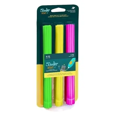 3Doodler Start+ Set Náplň do 3D pera Green, Yellow & Pink