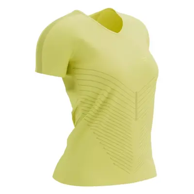 Compressport Performance SS W Green Sheen Běžecké tričko s krátkým rukávem