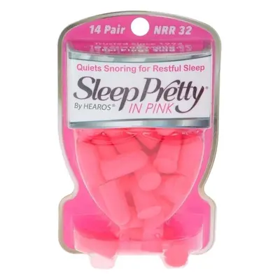 Hearos Sleep Pretty Pink Chrániče sluchu