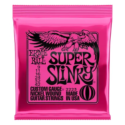 Ernie Ball Super Slinky Struny pro elektrickou kytaru