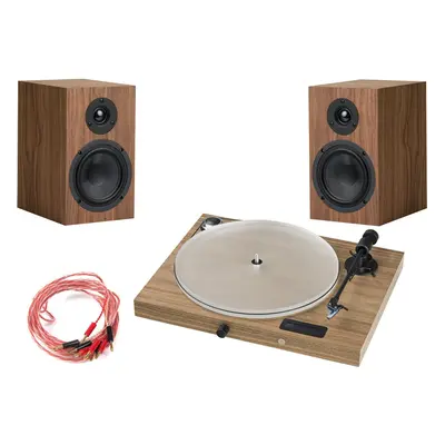 Pro-Ject Set Juke Box S2 + Speaker Box S2 Walnut Gramofonová souprava