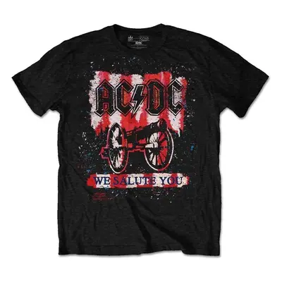 AC/DC Tričko We Salute You Bold Unisex Black