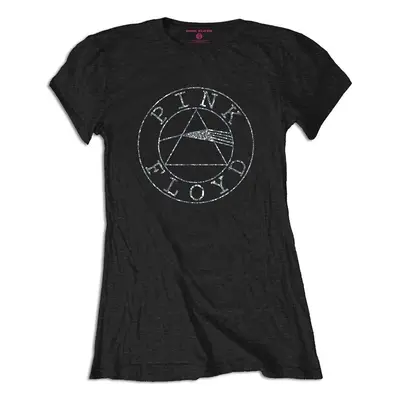 Pink Floyd Tričko Circle Logo Womens Black