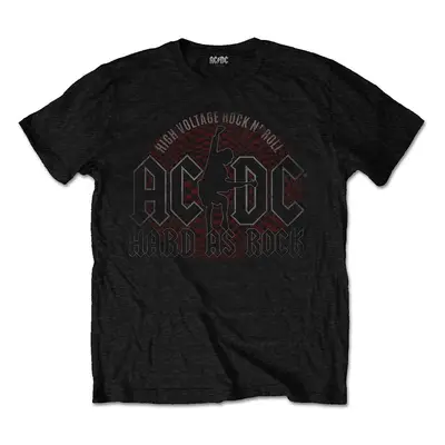 AC/DC Tričko Hard As Rock Unisex Black