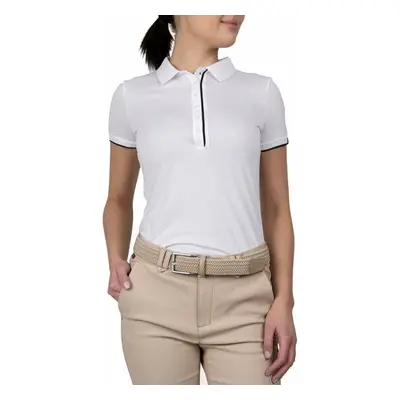 Kjus Womens Sia S/S White Polo košile