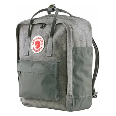 Fjällräven Kånken Re-Wool Batoh Granite Grey L