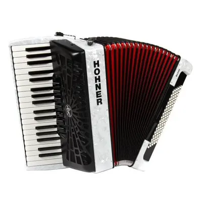 Hohner Bravo III Klávesový akordeon White