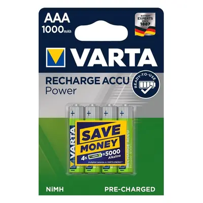 Varta HR03 Recharge Accu Power AAA baterie