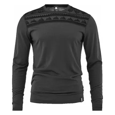 Bula Aztec Merino Wool Crew Dark Grey Termoprádlo