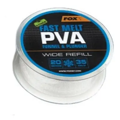 Fox Fishing Edges PVA Mesh Refill Fast Melt Wide m mm PVA punčocha