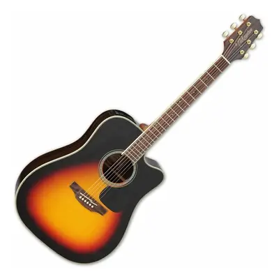 Takamine GD51CE Brown Sunburst Elektroakustická kytara Dreadnought