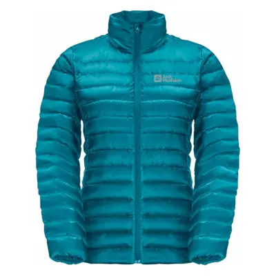 Jack Wolfskin Pack & Go Down W Freshwater Blue Outdorová bunda