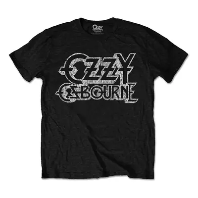 Ozzy Osbourne Tričko Vintage Logo Unisex Black