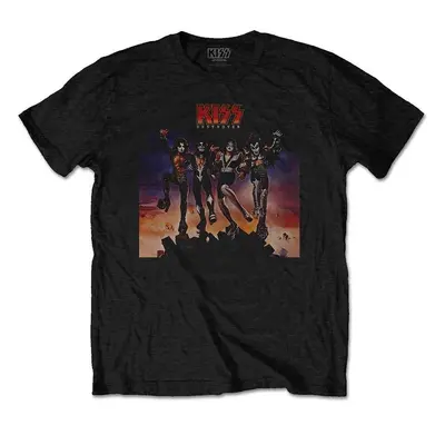 Kiss Tričko Destroyer Unisex Black