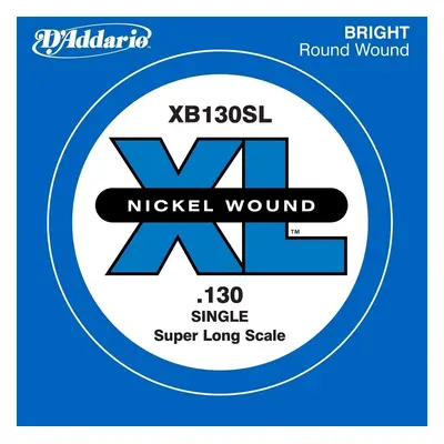 D'Addario XB130SL Samostatná struna pro baskytaru