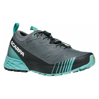 Scarpa Ribelle Run GTX Womens Anthracite/Blue Turquoise Trailová běžecká obuv