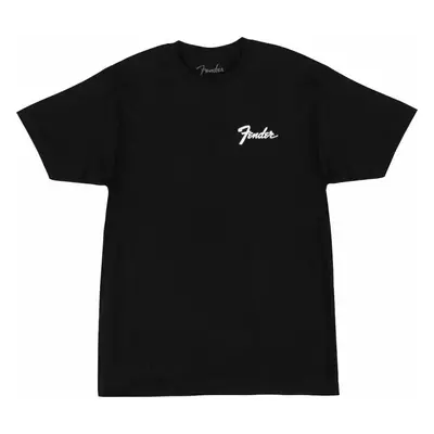 Fender Tričko Transition Logo Tee Black