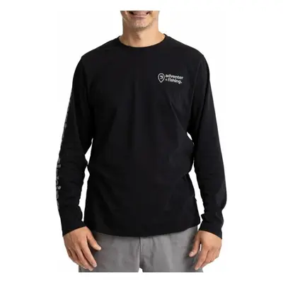 Adventer & fishing Tričko Long Sleeve Shirt Black