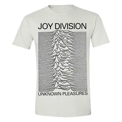 Joy Division Tričko Unknown Pleasures White